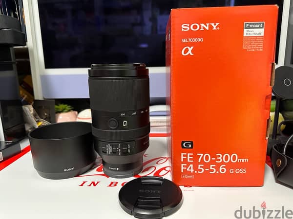 Sony FE 70-300mm f/4.5-5.6 G OSS Lens. - Camera Accessories