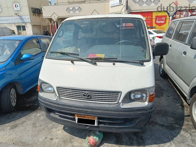 TOYOTA HIACE  GOOD'S FOR SALE 0