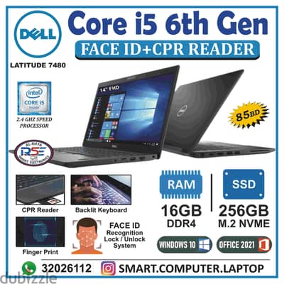 DELL Core I5 Same As New Laptop DDR4 16GB Ram 14