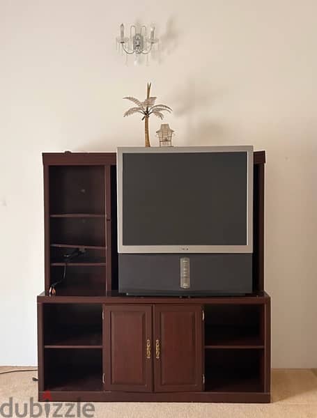 48’ Inch Sony TV with cabinet (Excellent Condition!) 0