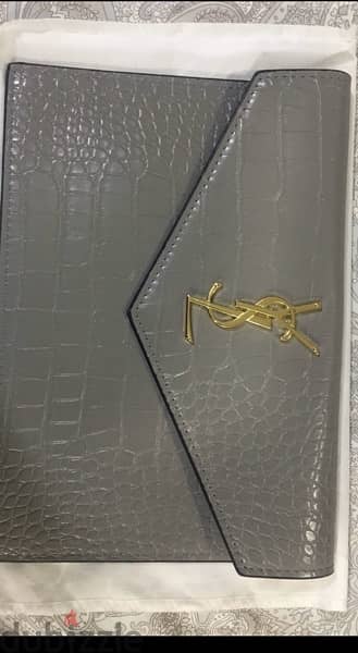 Saint Laurent Monogram Envelope Clutch Bag - Farfetch