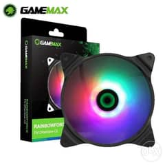 GameMax Rainbow-C2 PC Case Fan ARGB Cooling Fan 120mm Quiet 5V 3pin 0