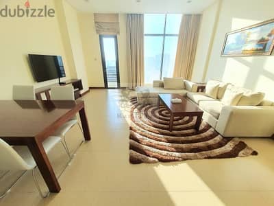 Modern 1 BED in Juffair, POOL, GYM, BALCONY