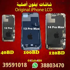 LCD origional iphone 14Pm120BD  13 pro max 110BD