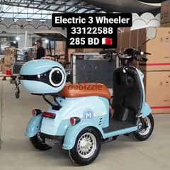 Electric 3 Wheeler
