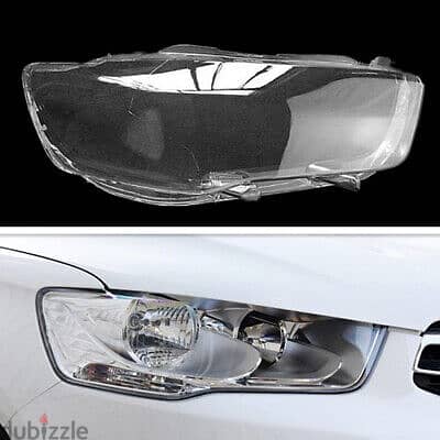 1PC Right Side Car Headlight Lens Cover Shell Fit For Citroen Elysee 2