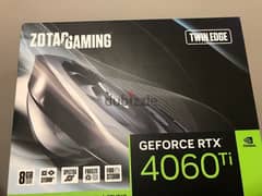 ZOTAC GAMING GeForce RTX 4060 Ti 8GB Twin Edge