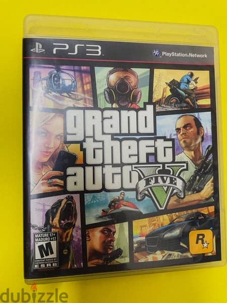  Grand Theft Auto V PS3 : Video Games