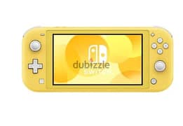 Nintendo Switch Lite (Yellow, European Version)