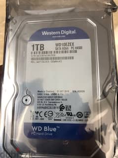 1TB WD blue HDD