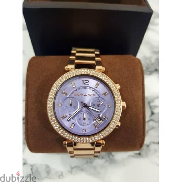 MK women watch like new with receipt and box 0