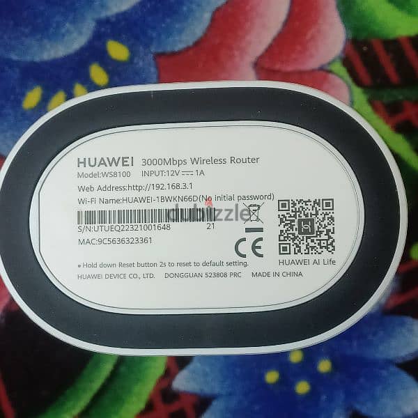 Huawei mesh 3 wifi 6plus for sale very good condition price 13bd speed 1