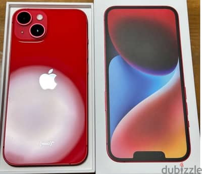 iPhone 14 plus 256 red . US version esim only. ايفون