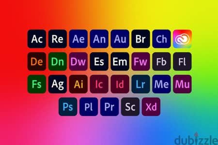 Photoshop , Illustrator , Premiere Pro , After Effects All Softwares