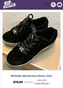 Michael kors hot sale boys shoes