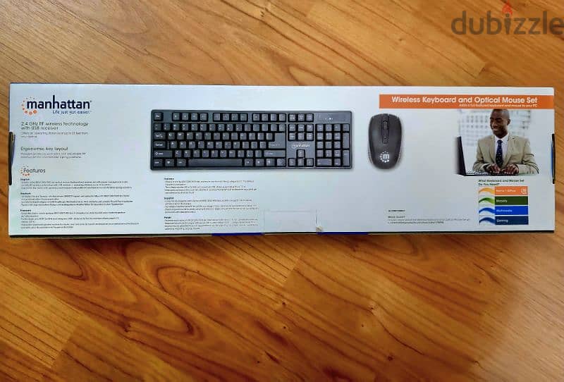 Wireless Keyboard & Mouse Combo 1