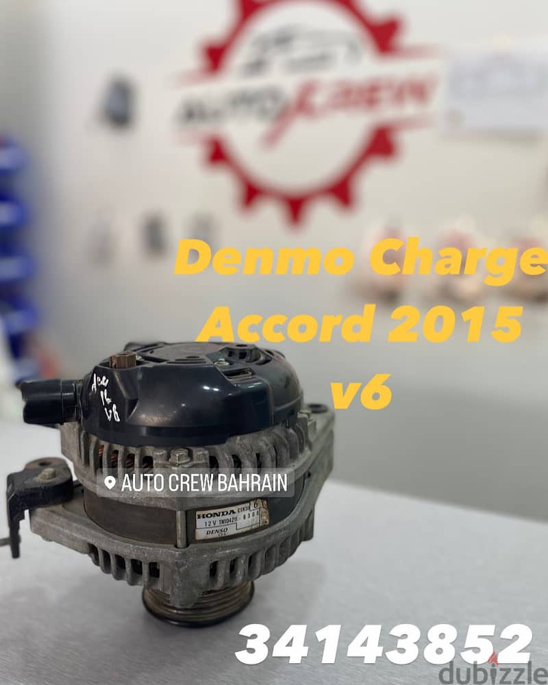 Accord 2016 v6 Alternator / Denmo charge avaialble used original 0