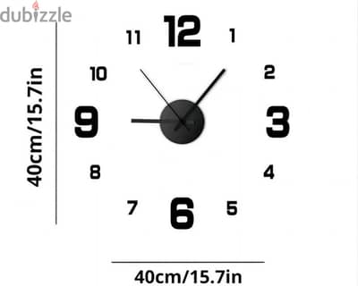 clock 3.5 bd new 40 cm