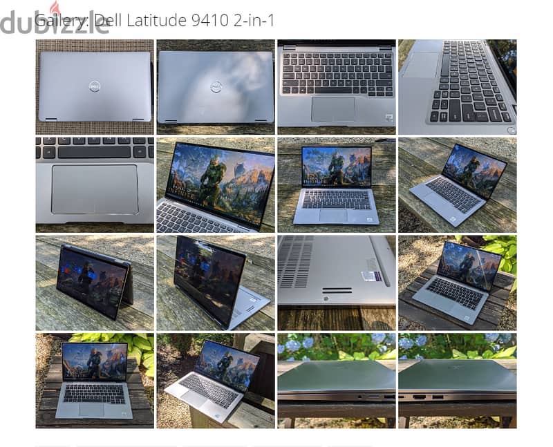 Latitude  2-in-1- I7-81000U-up to 4.9GHz, 14"360 Ram 16GB 256GB Os11 9