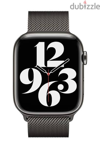 Band for Apple Watch - Milanese Loop (45mm) - Graphite 1