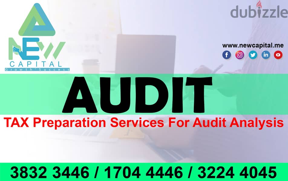 TAX Preparation Services For Audit Analysis 0