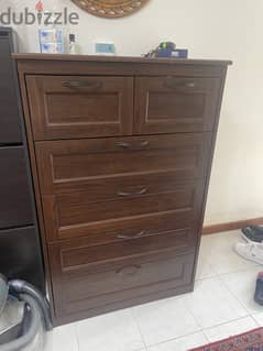 IKEA tall boy dresser 6 chest 0