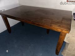 real wood dining table for sale 0