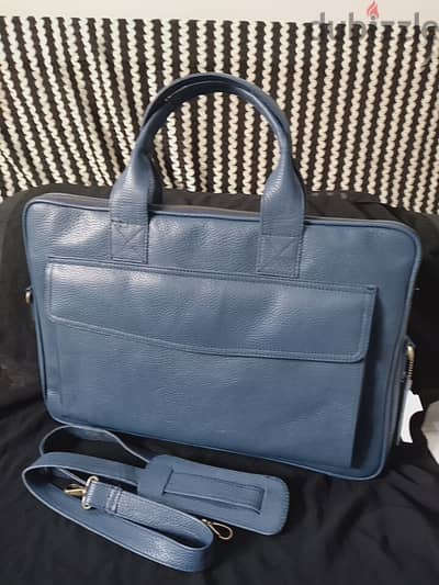 Genuine leather laptops BAG