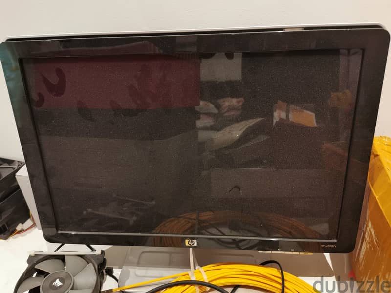 HP W2007v monitor used 0