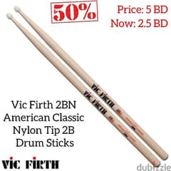 vic firth drumsticks clearance offer. 0