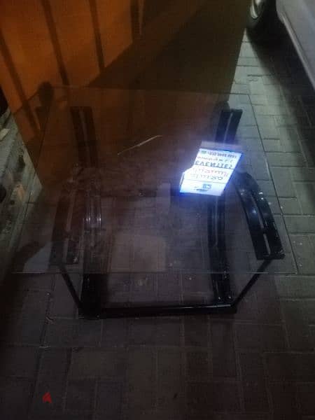 single bed and glass table sale 6