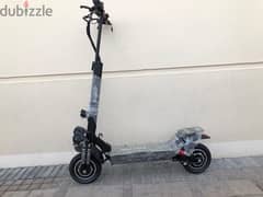 electric scooter dual motor dual suspension 0