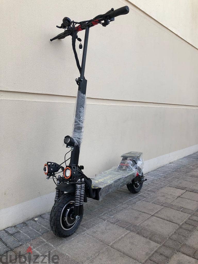 electric scooter dual motor dual suspension 2