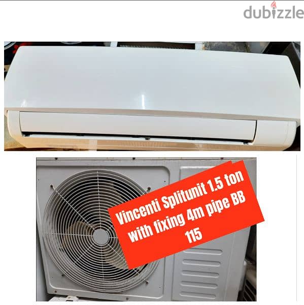 Zamil window Ac and All type Splitunit for sale with delivery 9