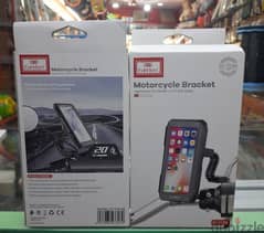 Motorcycle Bracket For Mobile With Safety And water Proof