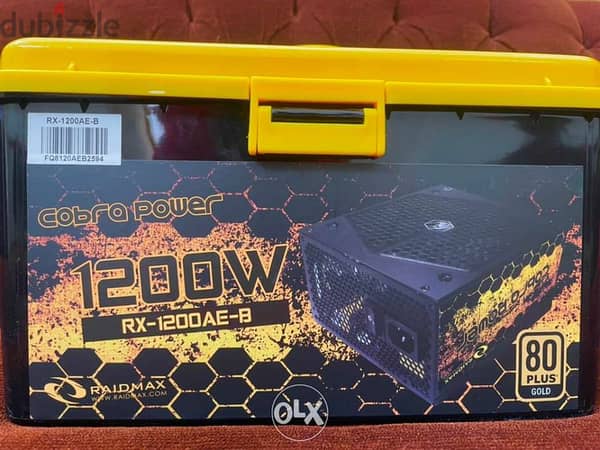 Power Supply Cobra Raid Max RX 1200w 80 plus Gold - Computer