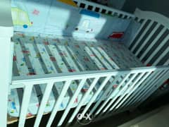 junior baby crib multi level can open side 0