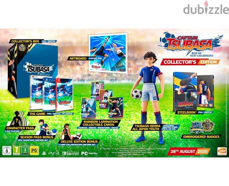 captain tsubasa rise of new champions collector's edition PS4 2