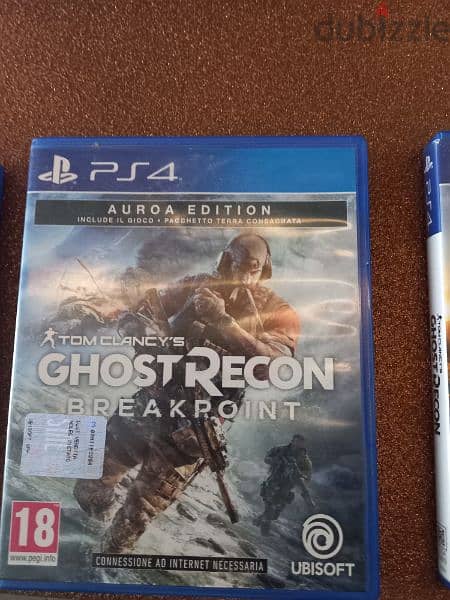 GHOST RECON WILDLANDS & BREAKPOINT &MORTAL KOMBAT 1