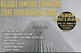 Reliable Company can provide business set -up for your Business.