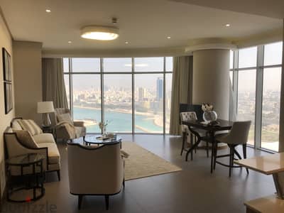 Huge 1 bedroom flat with amazing sea view at Seef