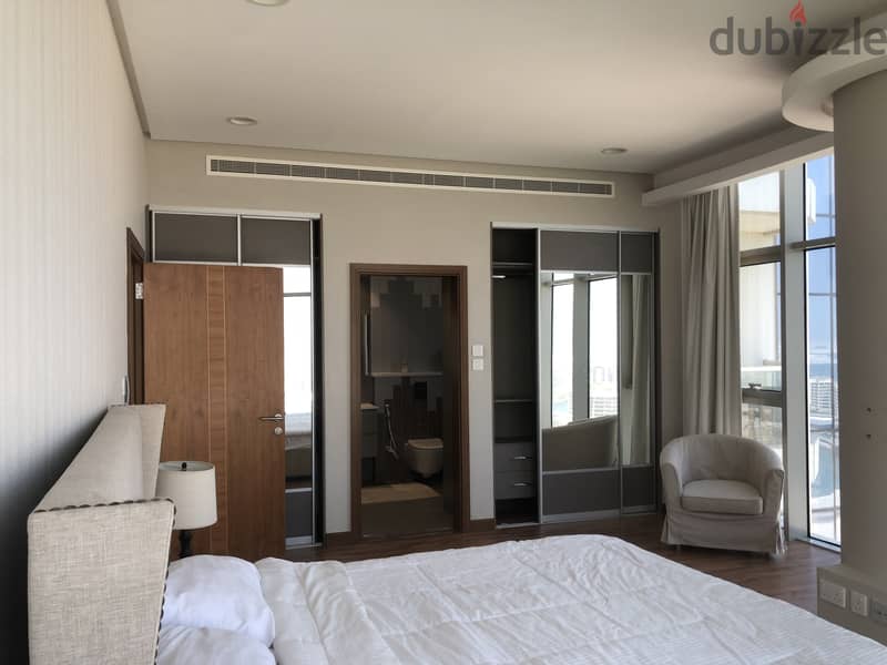 Huge 1 bedroom flat with amazing sea view at Seef 2