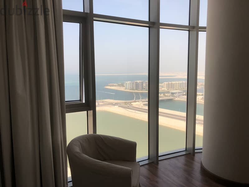 Huge 1 bedroom flat with amazing sea view at Seef 6