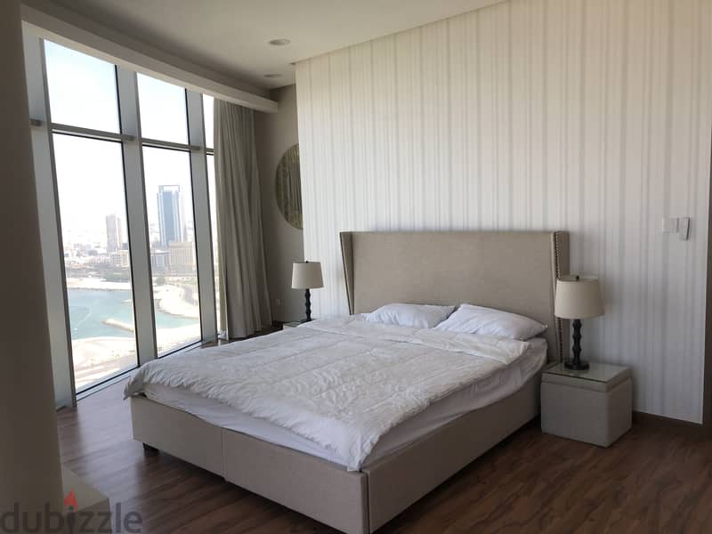 Huge 1 bedroom flat with amazing sea view at Seef 7