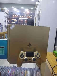 Ps4 slim gold 500gb hot sale