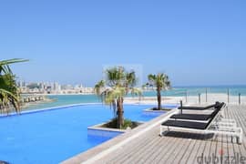 Beach access Balcony pool gym 1 Bed Marassi