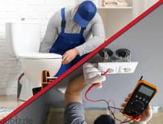 plumber and electrician and carpenter all home maintenance services