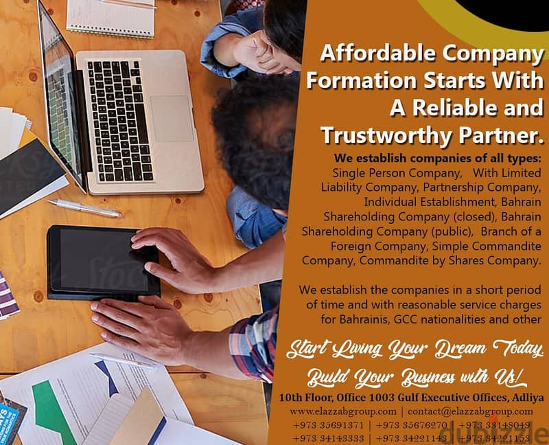 Come and start your Business! _ Company formation . Inquire Now! 0