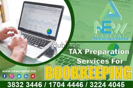 TAX Preparation Services For Bookkeeping Analysis
