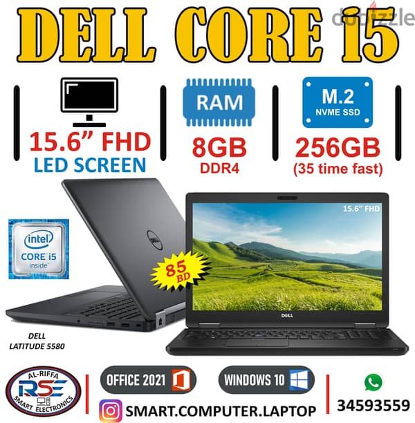 DELL Core i5 Laptop 15.6